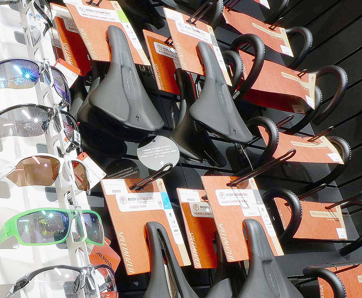 Fahrrdsättel Auswahl